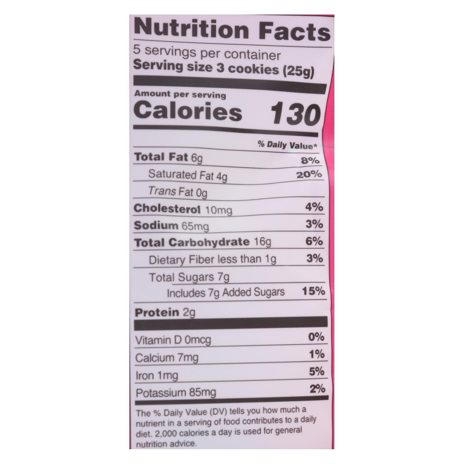 Michel Et Augustin - Cookie Dark Chocolate Ss Shortbread - Case Of 6 - 4.4 Oz - Image 2
