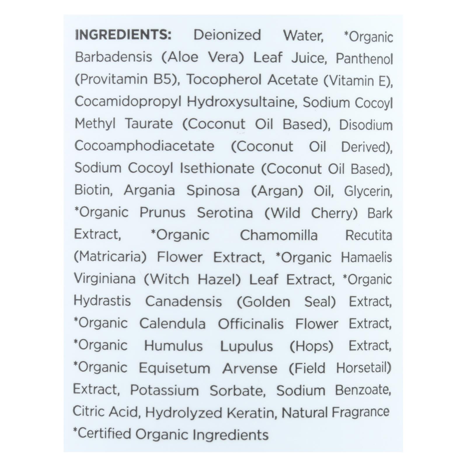 Mill Creek Botanicals Aloe Vera Shampoo Hydrates And  - 1 Each - 14 Fz - Image 2