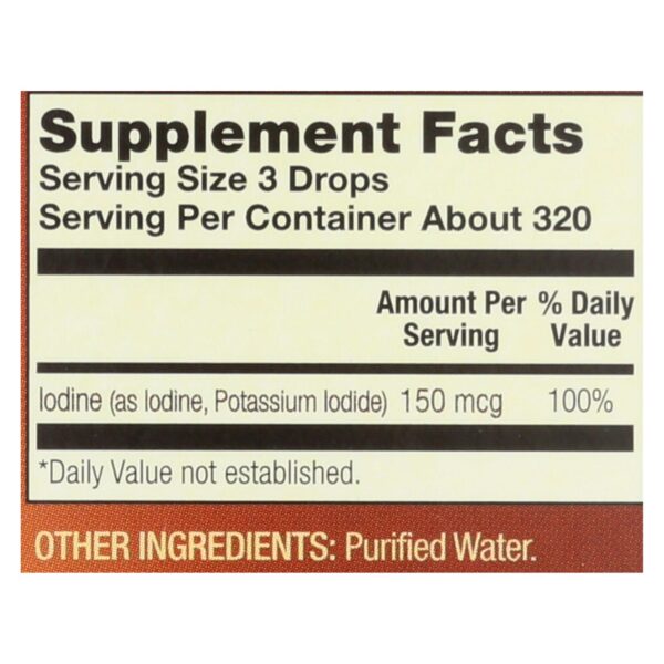 Life-flo Health Care Liquid Iodine Plus - 2 Fl Oz - Image 2