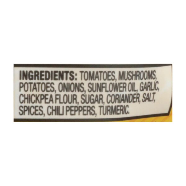 Tasty Bite Entree - Indian Cuisine - Mushroom Masala - 10 Oz - Case Of 6 - Image 2