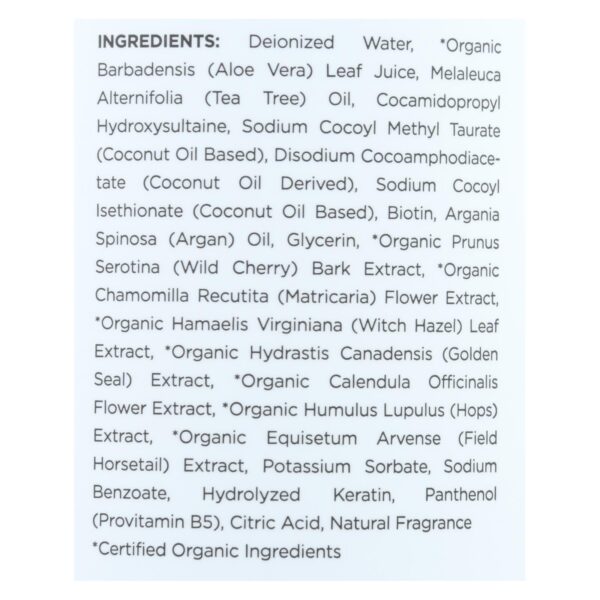 Millcreek Botanicals Tea Tree Shampoo  - 1 Each - 14 Fz - Image 2