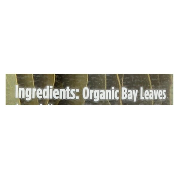 Spicely Organics - Organic Bay Leaves - Case Of 3 - 0.09 Oz. - Image 2