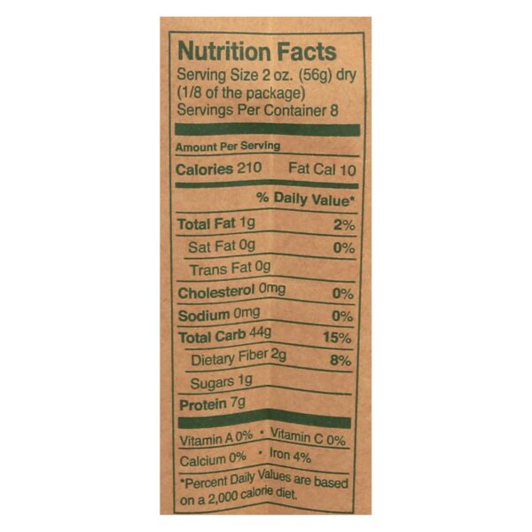 Montebello Organic Pasta - Spaghetti - Case Of 12 - 1 Lb. - Image 2