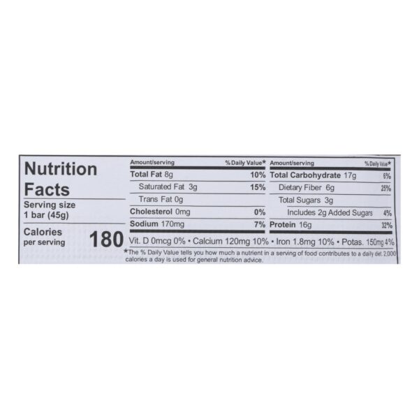 Nugo Nutrition Bar - Slim - Brownie Crunch - 1.59 Oz Bars - Case Of 12 - Image 2