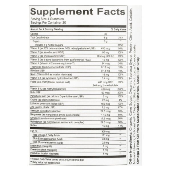 Smartypants Gummy Multivitamin -teen Girl Complete - 120 Count - Image 2