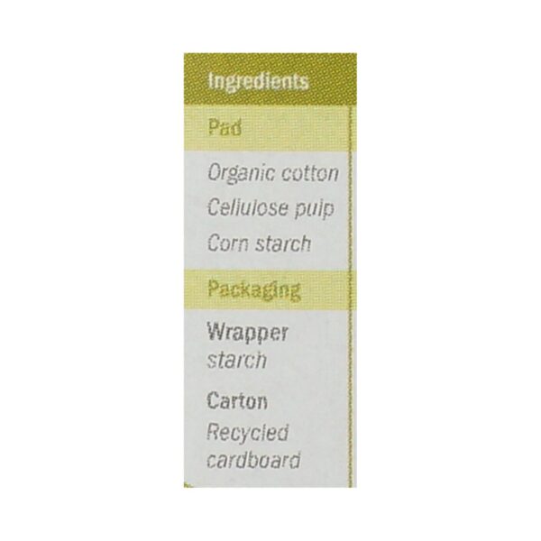 Natracare Panty Liners - Long - Wrapped - 16 Count - Image 2