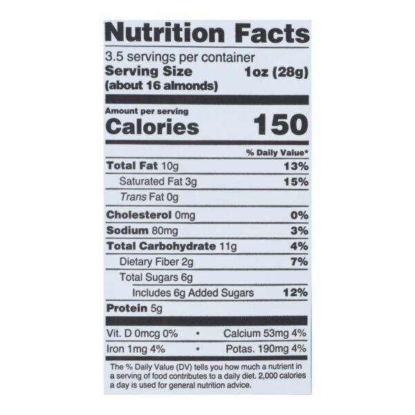 Skinny Dipped Almonds - Dark Chocolate Cocoa - Case Of 10 - 3.5 Oz - Image 2