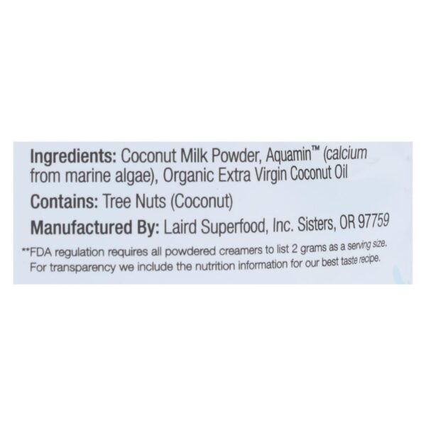 Laird Superfood - Superfood Creamer Unsweetened - Case Of 6-8 Oz - Image 2