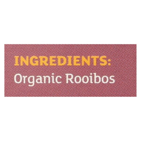 Equal Exchange Organic Rooibos Tea - Rooibos Tea - Case Of 6 - 20 Bags - Image 2
