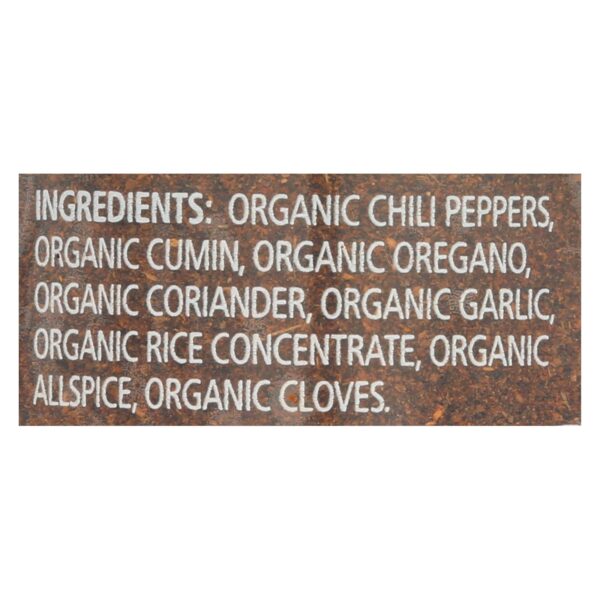 Simply Organic Chili Powder - Organic - .6 Oz - Case Of 6 - Image 2
