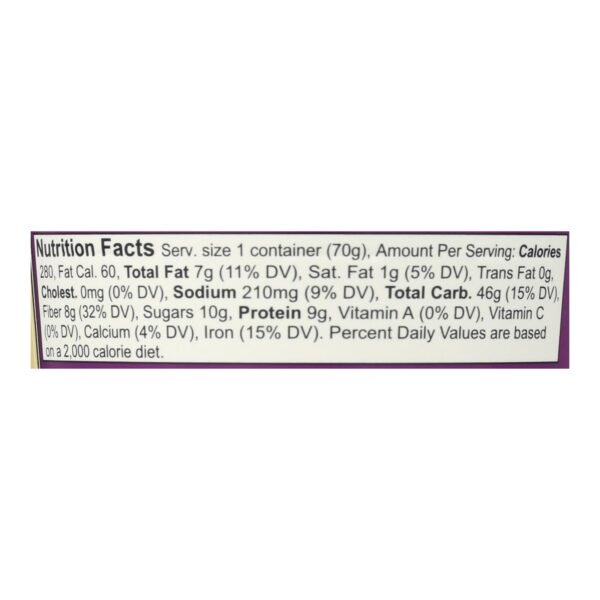 Bob's Red Mill - Oatmeal Cup - Organic Fruit And Seed - Gluten Free - Case Of 12 - 2.47 Oz - Image 2