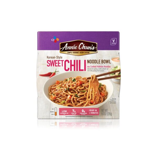 Annie Chun's Korean Sweet Chili Noodle Bowl - Case Of 6 - 7.9 Oz. - Image 2
