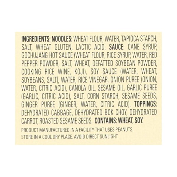 Annie Chun's Korean Sweet Chili Noodle Bowl - Case Of 6 - 7.9 Oz. - Image 3