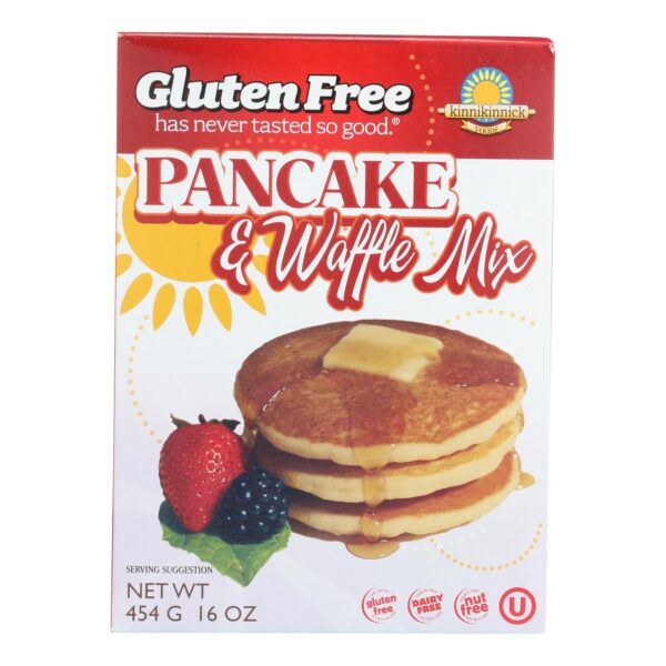 Kinnikinnick Pancake & Waffle Mix -gluten Free - Case Of 6 - 16 Oz - Image 2