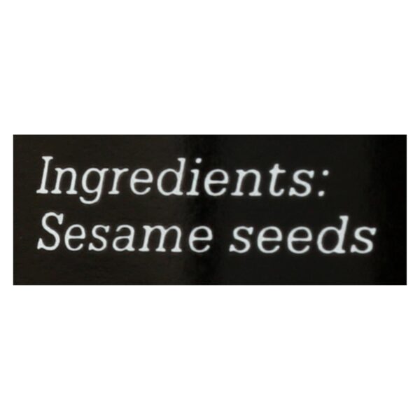 Sushi Chef White Sesame Seeds - Case Of 12 - 3.75 Oz. - Image 2
