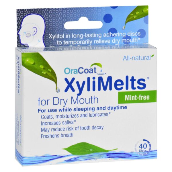 Oracoat - Xylimelts - Dry Mouth - Mint Free - 40 Count - Image 2