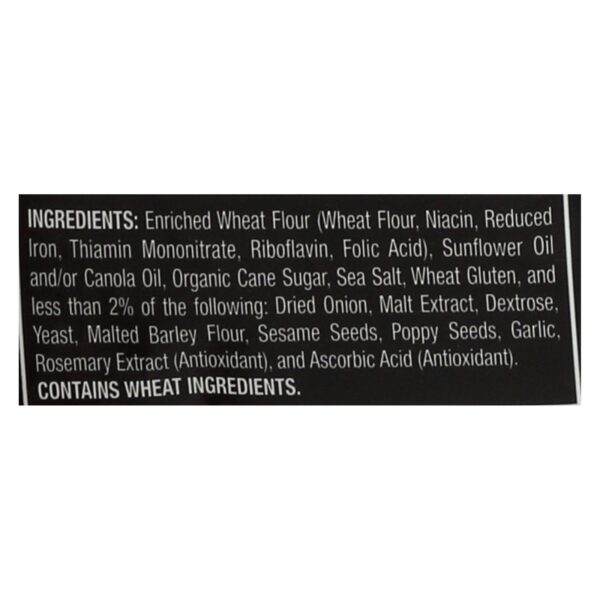 Stacy's Pita Chips Bagel Chips - Everything - Case Of 12 - 7 Oz - Image 2