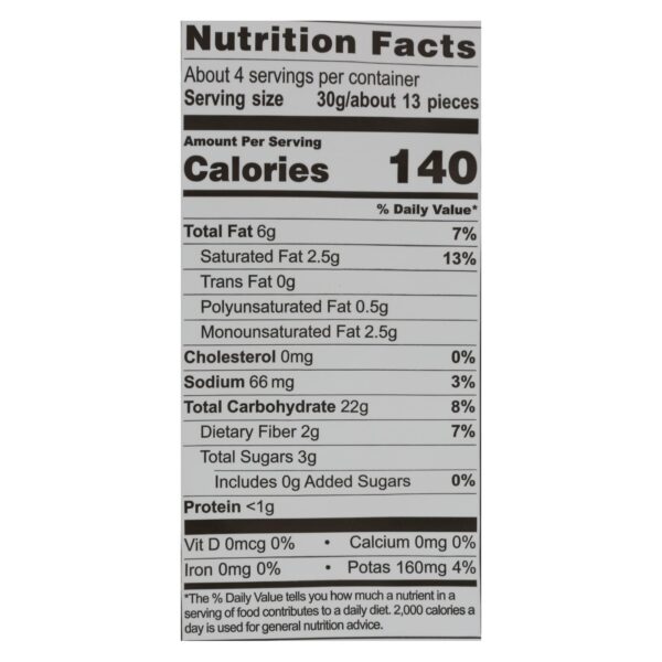 Artisan Tropic Plantain Strips - With Sea Salt - Case Of 12 - 4.5 Oz. - Image 2