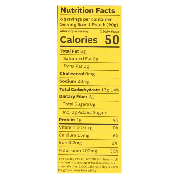 White Leaf Provisions - Baby Food Mango Crt Pr Bn - Case Of 6 - 3.17 Oz - Image 2