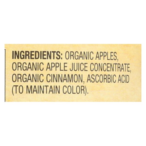 Santa Cruz Organic Apple Sauce - Cinnamon - Case Of 12 - 23 Oz. - Image 2