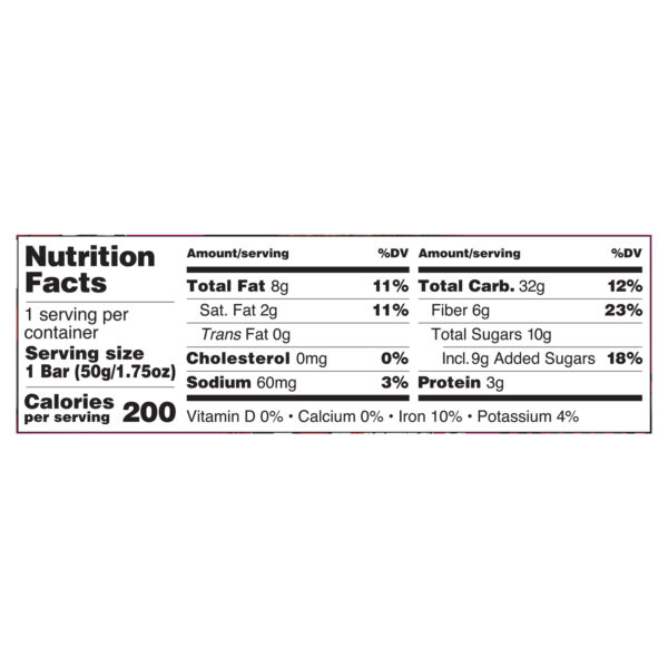 Dave's Killer Bread - Bar Organic Cocoa Brownie Blitz - Case Of 12 - 1.75 Ounces - Image 2
