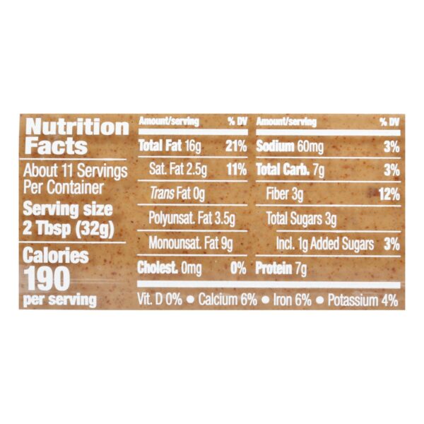 Maranatha Natural Foods Almond Butter - No Stir - Crunch - Case Of 6 - 12 Oz - Image 2