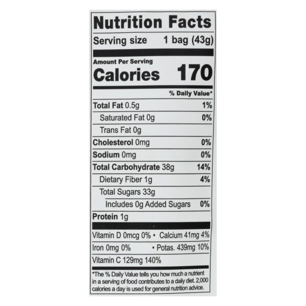 Natierra Freeze Dried - Pineapples - Case Of 12 - 1.5 Oz. - Image 2