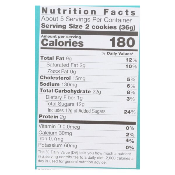 Pamela's Products - Cookies - Chunky Chocolate Chip - Gluten-free - Case Of 6 - 6.25 Oz. - Image 2