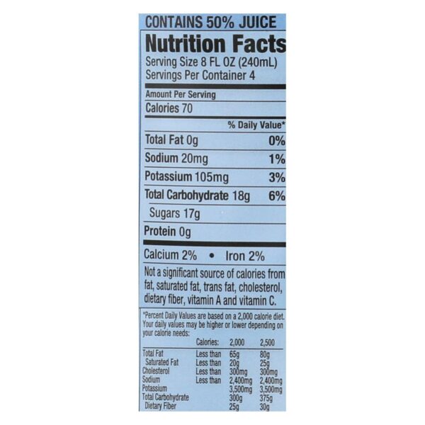 Rw Knudsen Petrecharge Grape Juice  - Case Of 6 - 32 Fz - Image 2