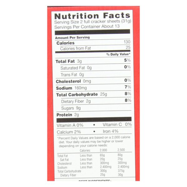 Annie's Homegrown Organic Cinnamon Graham Crackers - Case Of 12 - 14.4 Oz. - Image 2