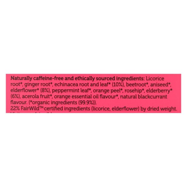 Pukka - Tea Organic Elberberry Echinacea - Case Of 4-20 Bags - Image 2