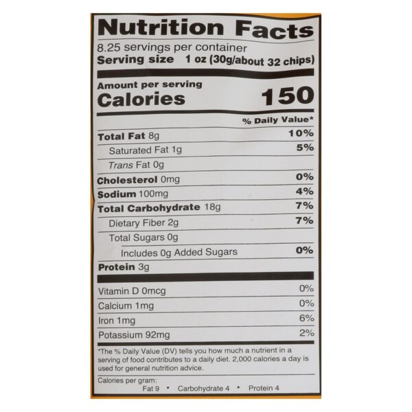 R. W. Garcia Organic Blue Corn Chips - Case Of 12 - 8.25 Oz - Image 2